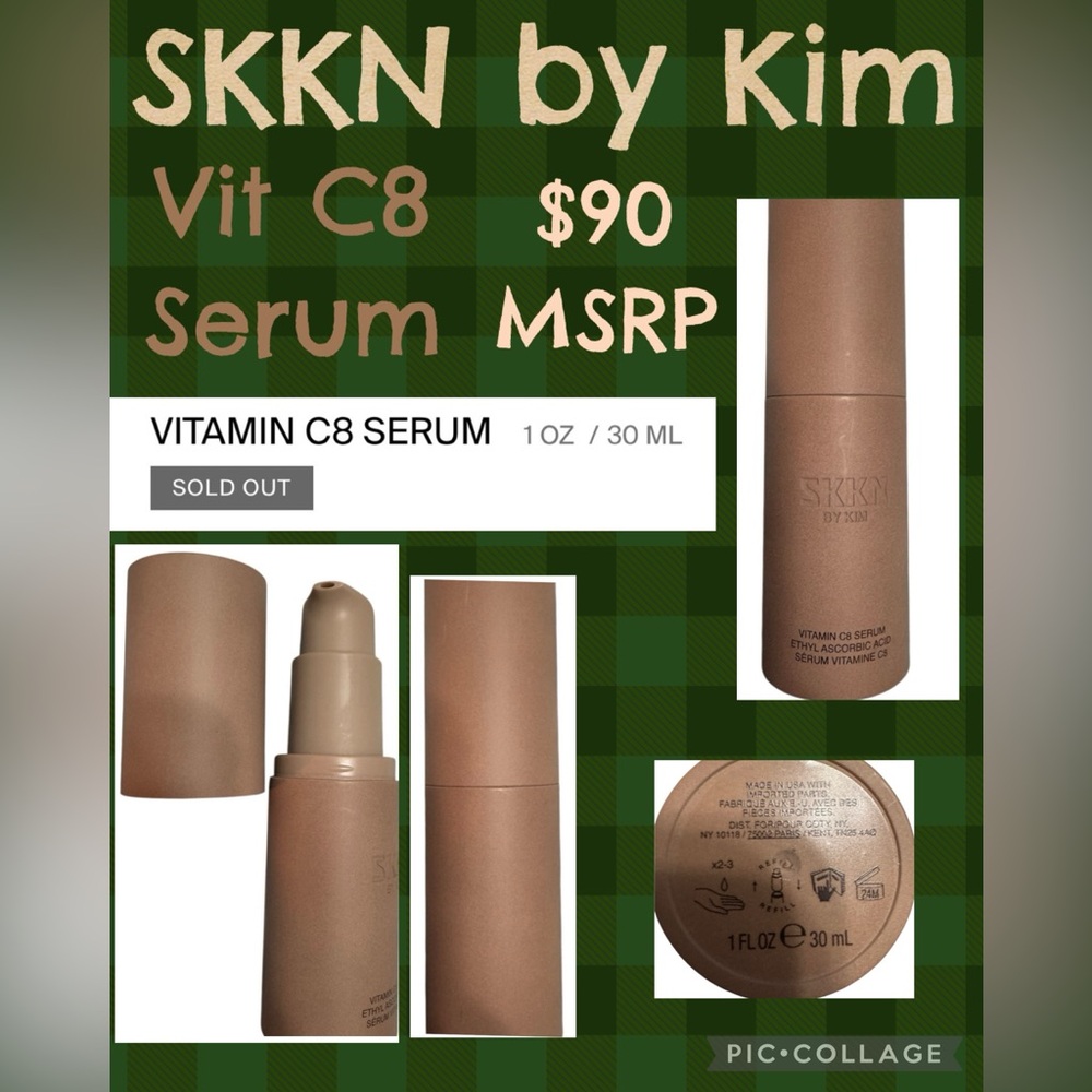 SKKN By Kim Vitamin C8 Serum new never used! Bought new! Sold out on site!